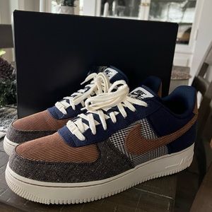 BRAND NEW- Nike Air Force 1 07 Premium Tweed Corduroy